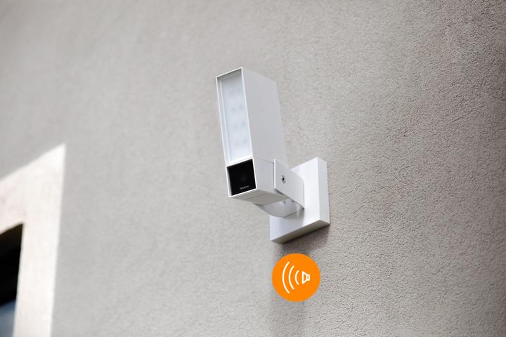 Immagine prodotto Netatmo Videocamera Esterna di Sorveglianza Intelligente Sirena (1920 x 1080 Pixels)
