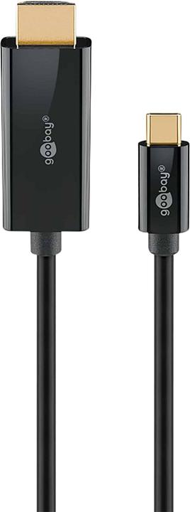 Image du produit Goobay HDMI – USB C (1 m, HDMI, USB Type C)
