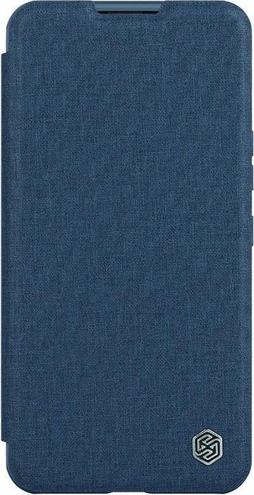 Produktbild Nillkin Qin Pro Leder Case Stoff - Apple iPhone 14 Plus - Blau (Apple iPhone 14 Plus)