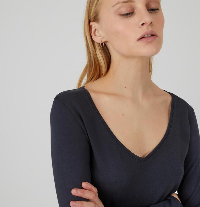 Actual product image La Redoute Collections V-neck T-shirt (XL)