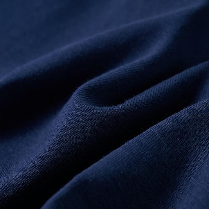 Produktbild VidaXL Kinder-Langarmshirt Marineblau 104,Material: 95 % Baumwolle (104)