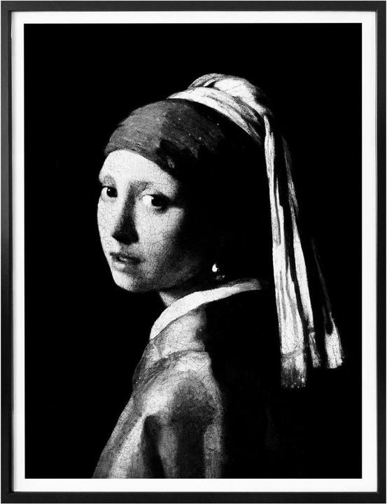 Immagine prodotto Trenddeko Vermeer - La ragazza con l'orecchino di perla (40 x 50 cm)