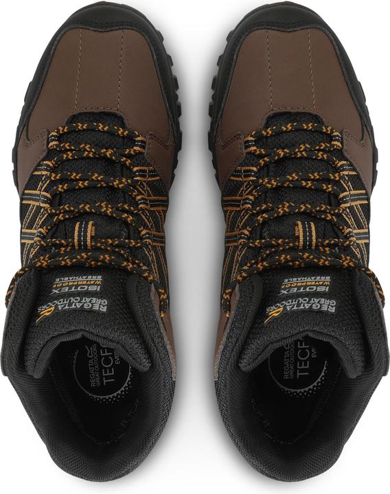 Actual product image Regatta Mens Edgepoint Mid Waterproof Hiking Shoes (42)
