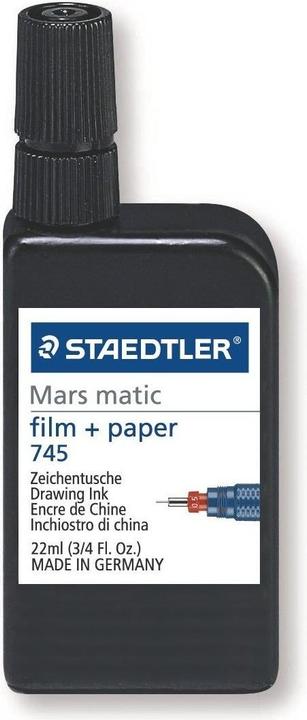 Produktbild Staedtler Tusche Mars matic 745 (Schwarz)