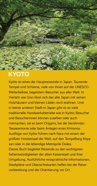 Produktbild Reiseführer Kyoto (Deutsch, Isa Ducke, Natascha Thoma, 2025)