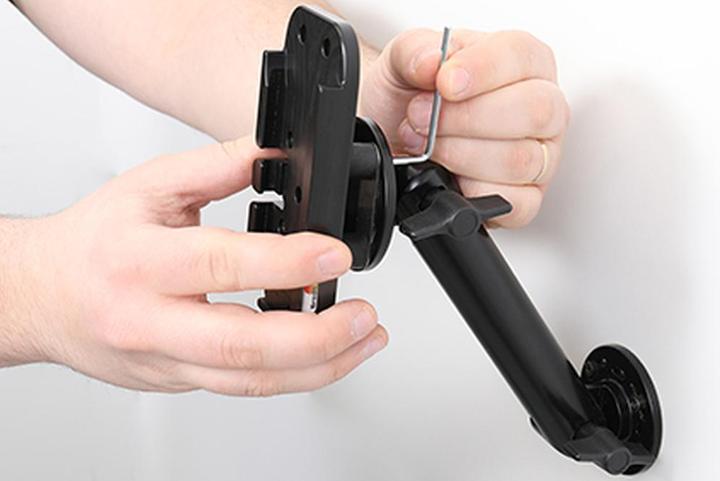 Actual product image Brodit Holder for HONEYWELL A720x, with vibration dampers