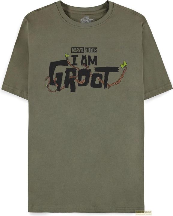 Produktbild Difuzed MAJENG MEDIA AB Marvel - I Am Groot - Men's Boys' Short-Sleeved Regular Fit T-Shirt, Green, xl (XL)