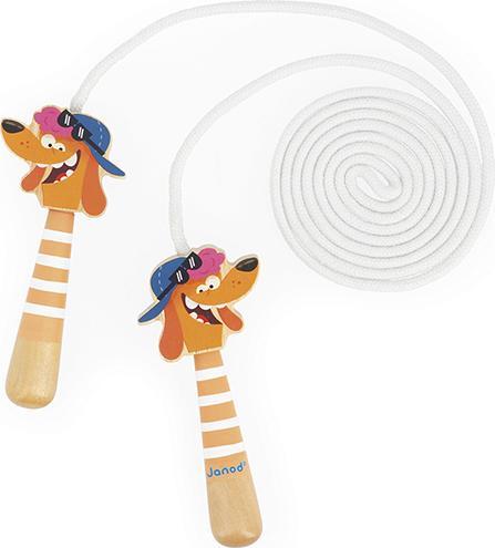 Janod Applepop Springseil Hund (200 cm)