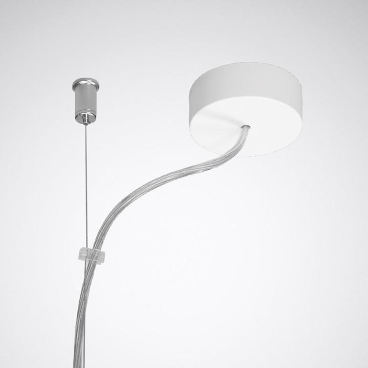 Produktbild Trilux Deckenanschlussdose ZAA/01 4601700 weiss, rund f. Opendo / LUCEO / ATIRION