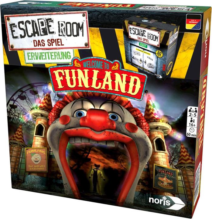 Actual product image Noris Escape Room Funland (German)