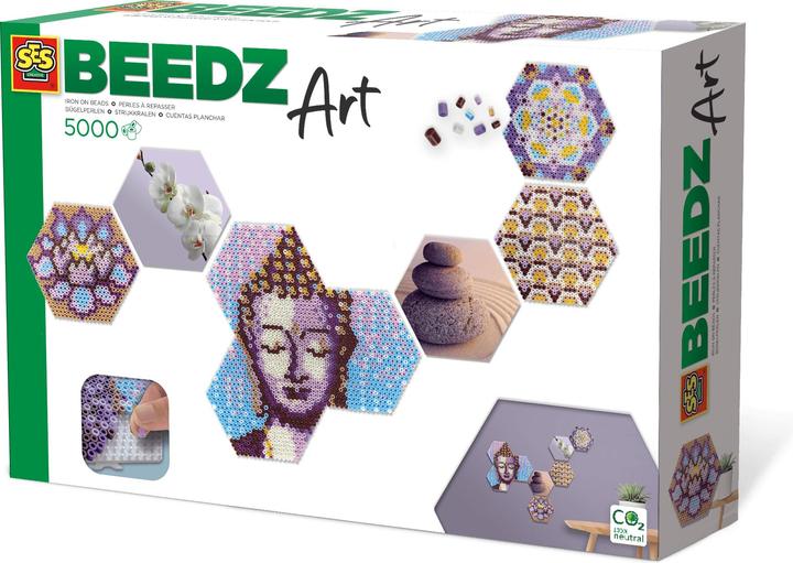 Productafbeelding Ses Beedz Art - Hex tegels Zen