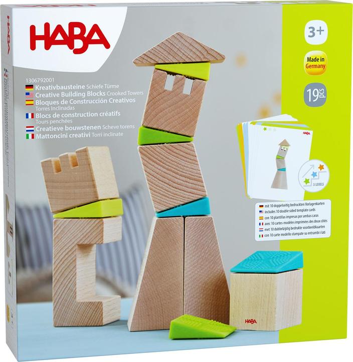 Image du produit Haba Jeu de plateau 3D Tours penchées