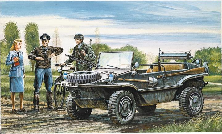 Produktbild Italeri VW Amphibienfahrzeug
