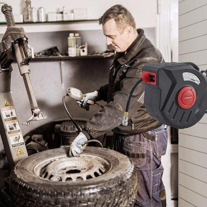 Produktbild Arebos Druckluftschlauch Aufroller