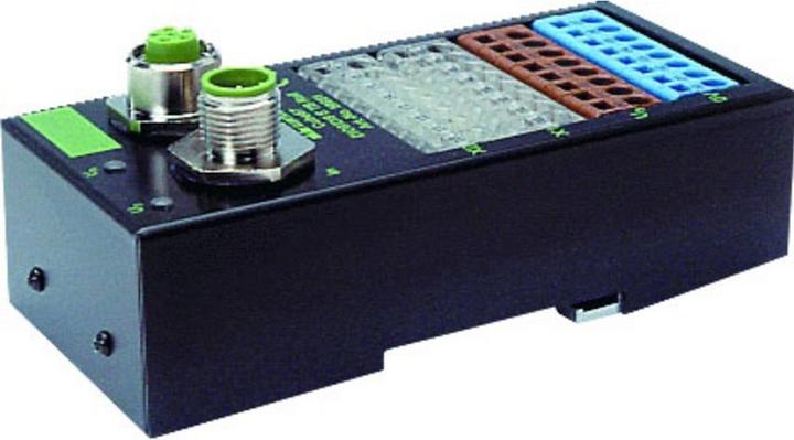Produktbild Murr Elektronik Cube67 E/A Klemmen-Erweiterungsmodul 8 dig.Eingänge, 8 multifunkt. Kanäle Cube67 DIO8/DI8 E TB Rail