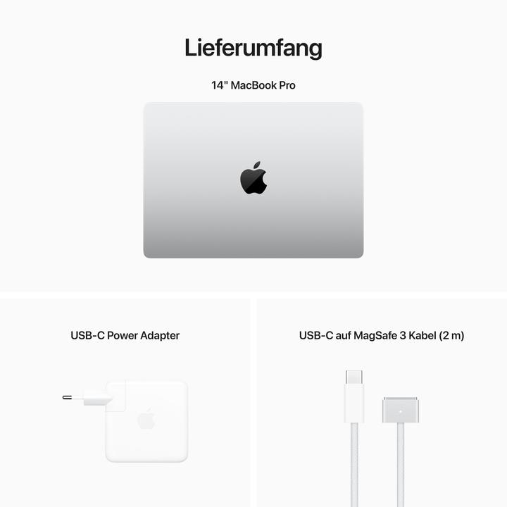 Produktbild Apple MacBook Pro – 2023 (14", M2 Pro, 16 GB, 512 GB, DE)