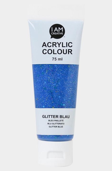 Glitter, Blue