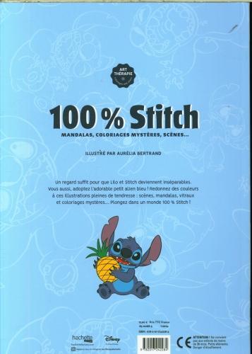Produktbild 100 % Stitch : mandalas, coloriages mystères, scènes (Französisch, Collectif, 2025)
