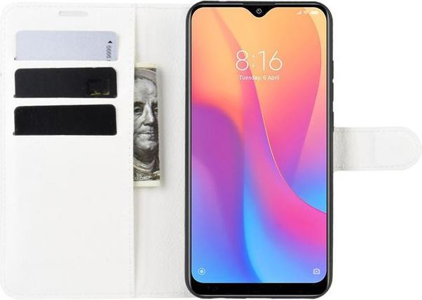 Actual product image MU Classic Litchi Leather Bookcover Series (Xiaomi Redmi 8A)