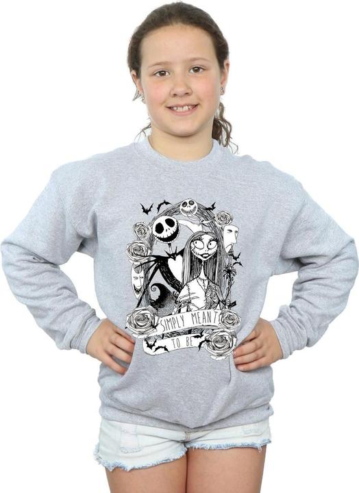 Immagine prodotto Disney Nightmare Before Christmas Simply Meant To Be Felpa Ragazze (140, 146)