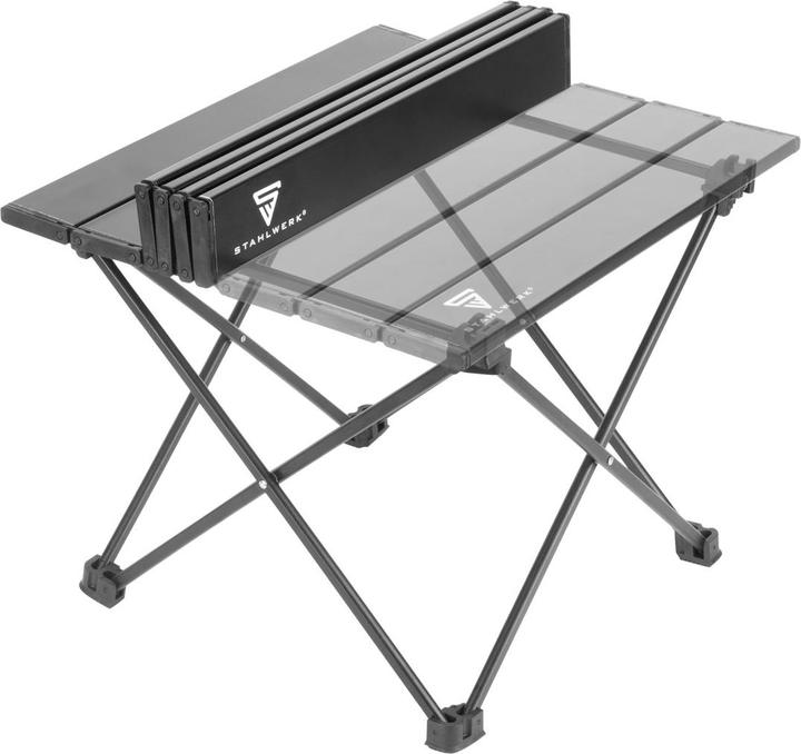 Image du produit Stahlwerk Table pliante en aluminium Table de camping Table de jardin Table de pique-nique