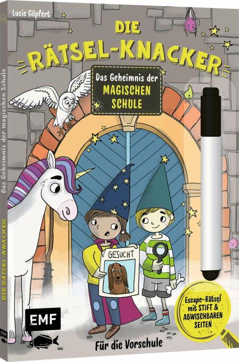 Actual product image Die Rätsel-Knacker - Das Geheimnis der magischen Schule (German, Lucie Göpfert, 2023)