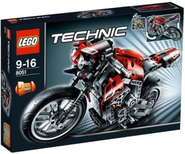 Produktbild LEGO Motorrad (8051, LEGO Technic)