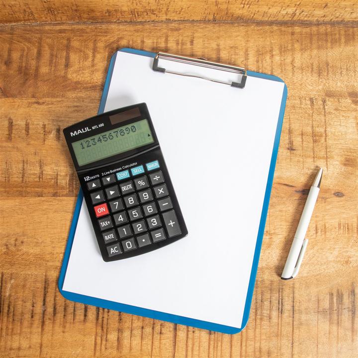 Actual product image Maul Calculator MTL600 Black (Solar cells)