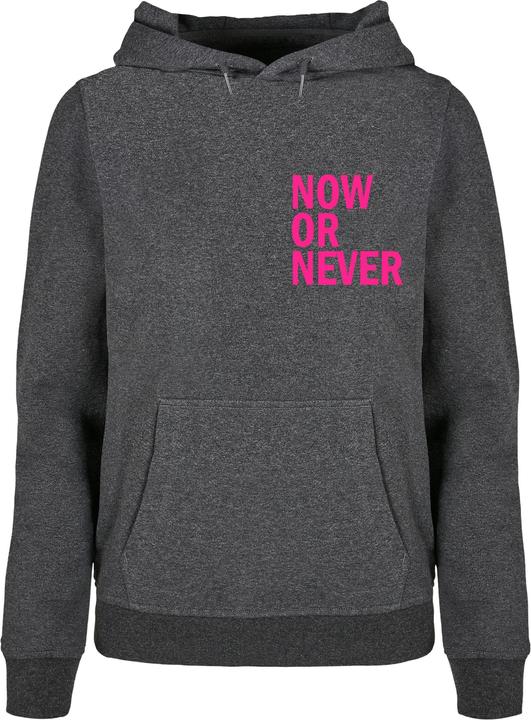 Immagine prodotto Merchcode Felpa con cappuccio Now Or Never Basic Donna - 113671 (S)