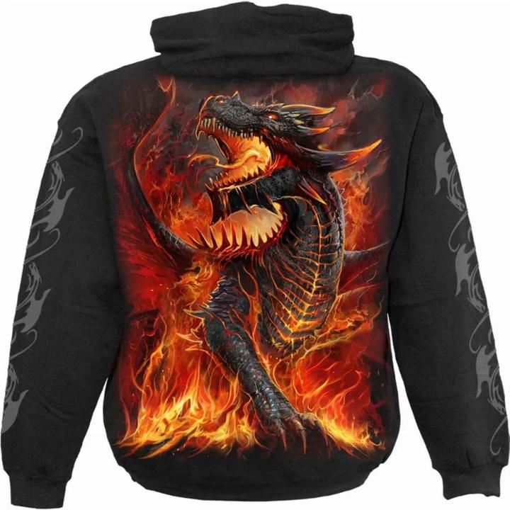 Spiral Draconis Kapuzenpullover
