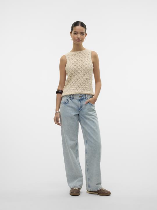 Image du produit Vero Moda VMRANCY Mid Rise Weiter Beinschnitt Jeans Weit geschnitten (W30/L34)