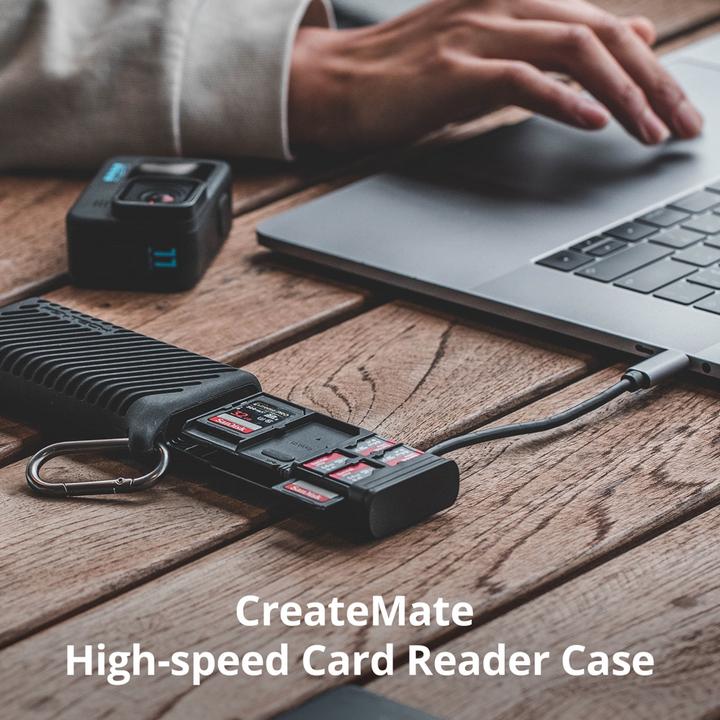 Produktbild Pgytech CreateMate High-speed Card Reader Case (USB-C)