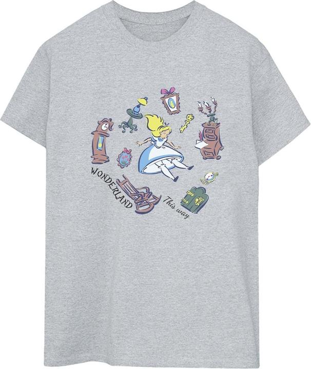 Produktbild Disney Alice In Wonderland Falling TShirt (L)
