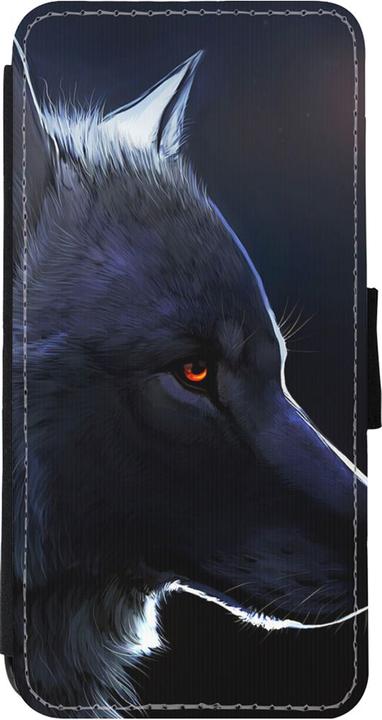 Actual product image PhoneLook Coque Wallet noir Wolf Shape (Apple iPhone 11)