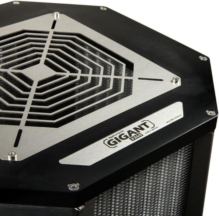 Actual product image Aqua Computer airplex Gigant 3360 - aluminum (140 mm)