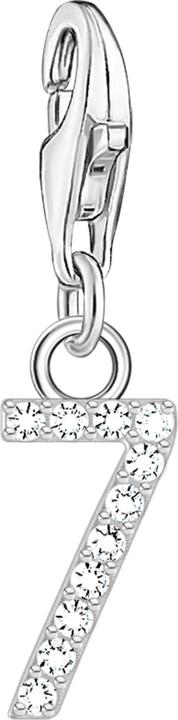 Image du produit Thomas Sabo Charm pendentif chiffre 7 avec pierres blanches argent (Argent 925)