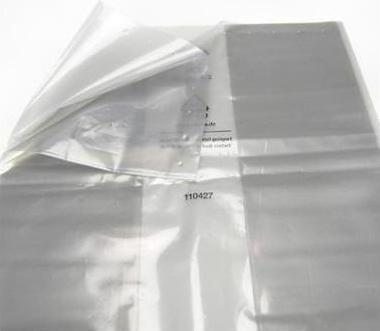 Produktbild Transpak Seitenfaltenhaube Masse 1250+850x2000mm Stärke 100µ grau (50 Stück)