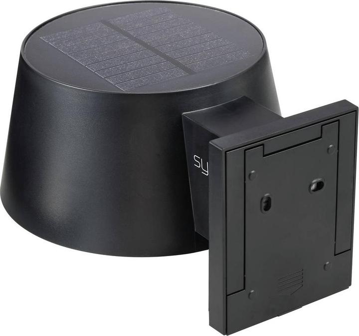 Immagine prodotto Sygonix SY-5801972 Faretto solare a parete con rilevatore di movimento 10 W bianco neutro On (1000 lm, IP54)
