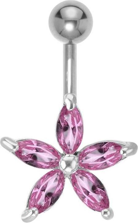Immagine prodotto Bijouteria Piercing ventre (Vetro (di orologio), Acciaio inossidabile, Ottone)