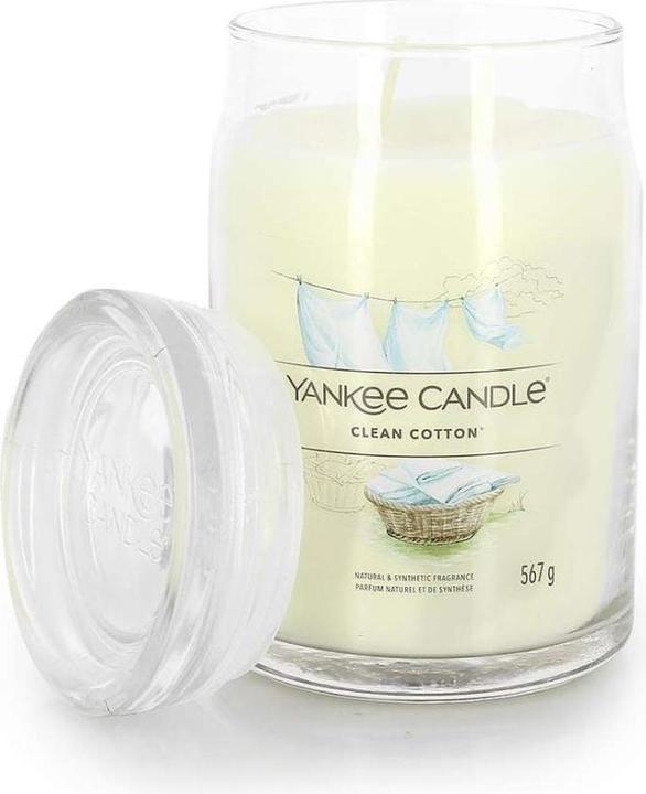 Produktbild Yankee Candle Duftkerze Clean Cotton Signature Large Jar