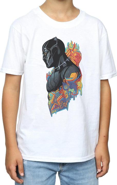 Actual product image Boys Black Panther Profile T-Shirt (152, 158)
