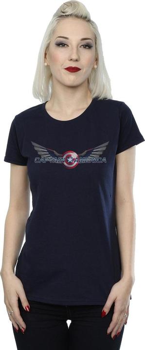 Produktbild Falcon And The Winter Soldier Captain America Logo TShirt (XL)