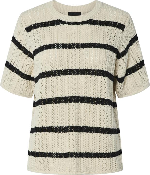 Pieces Pcnuka Ss O-Neck Knit Noos Bc (XXL)