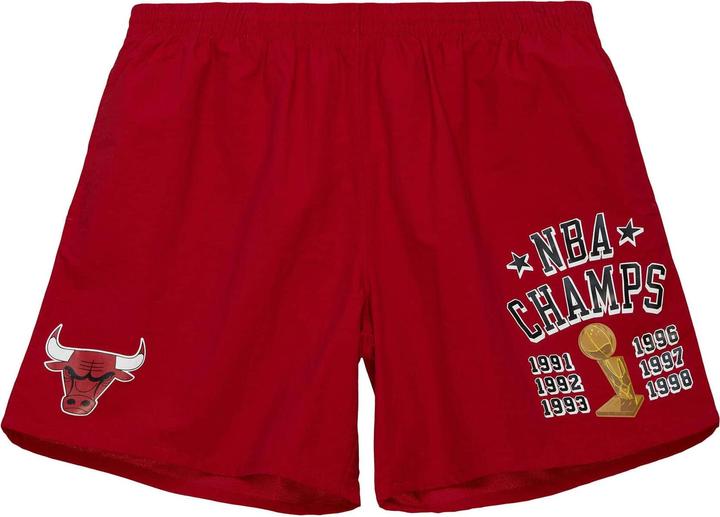 Produktbild Mitchell & Ness M&N Team Heritage Woven Shorts Chicago Bulls - XXL (XXL)