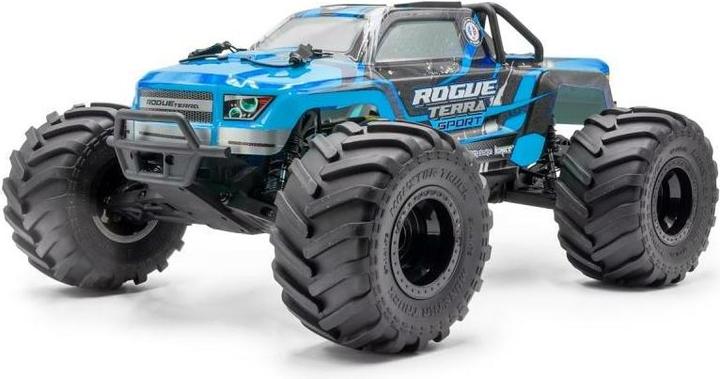 Produktbild Hobbytech Monster Truck Rogue Terra Brushless Grün, ARTR, 1:10 (ARR Almost-Ready-to-Race)