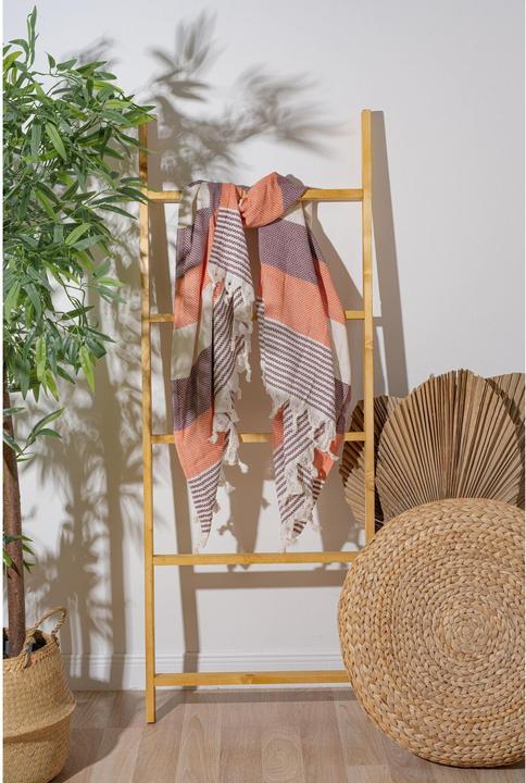 Image du produit Foutastic Strandtuch Color/Orange, Schnelltrocknend: Ja, Breite: 100 (100 x 180 cm)