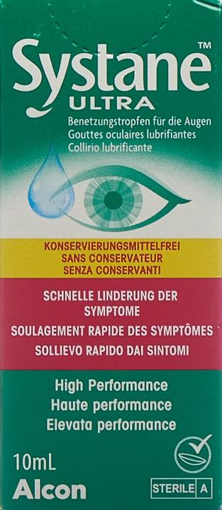 Produktbild Systane Ultra Benetzungstropfen (10 ml, Systane Ultra Benetzungstropfen ohne Konservierungsmittel)