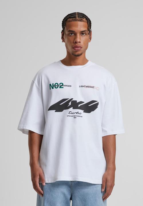Produktbild Urban Classics Upscale Motorsport Heavy Oversize Sleeve Tee - 188425 (L)