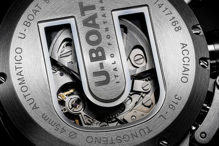 Image du produit U-Boat 9568 Classico 45 mm Tungsteno CAS 2 Montre homme 10ATM (Chronographe, 45 mm)