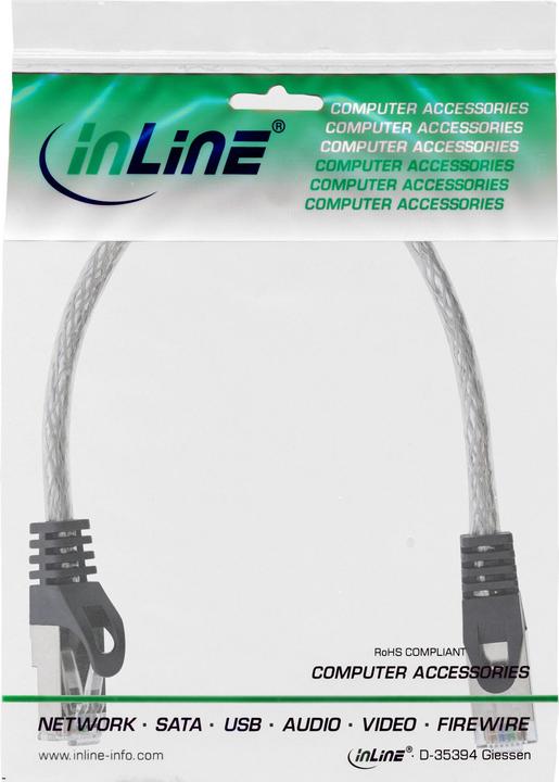 Produktbild InLine Patchkabel (S/UTP, CAT5e, 0.25 m)